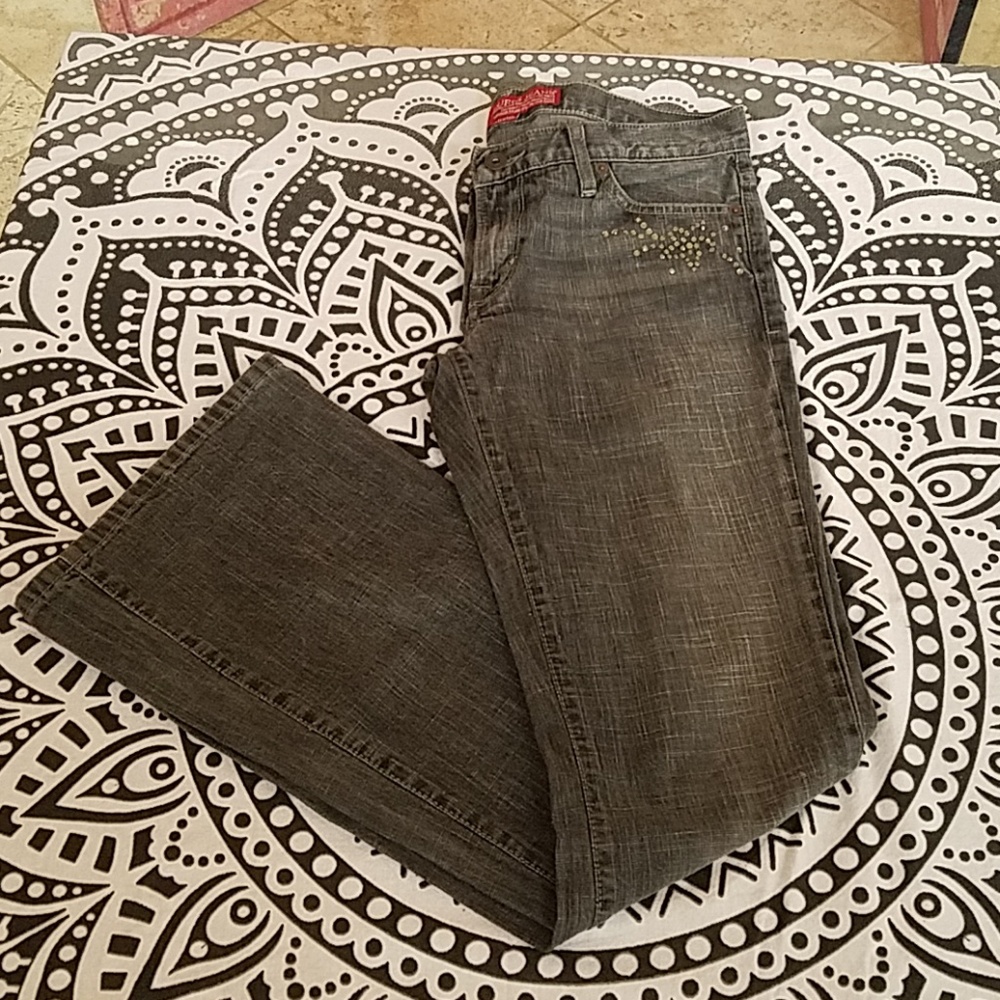 🐞Guess jeans with rhinestones🐞